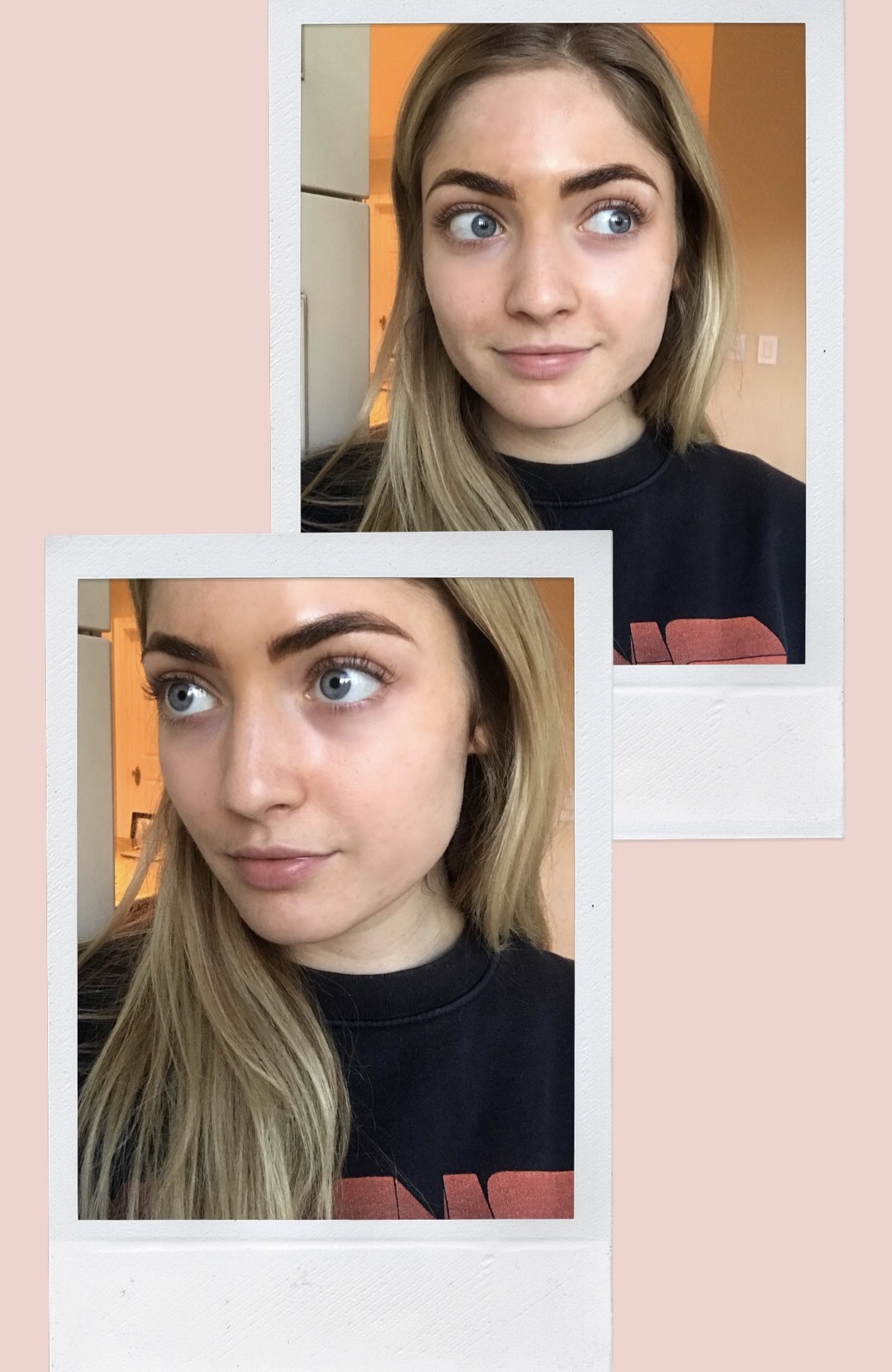 My Microblading Touch Up Experience The Blonde In Pink