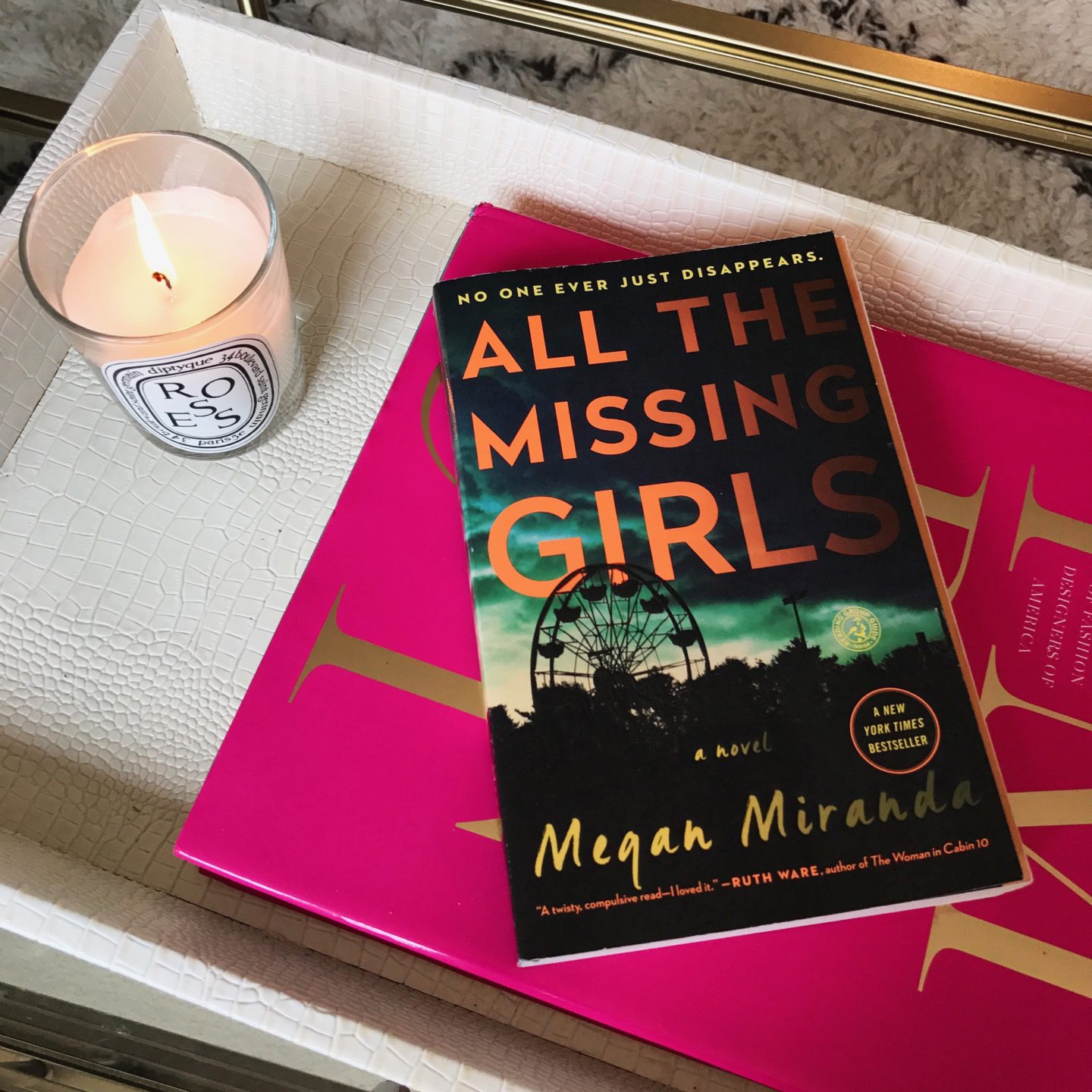 All The Missing Girls by Megan Miranda - The Blonde in Pink